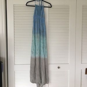 Tie-dye maxi dress